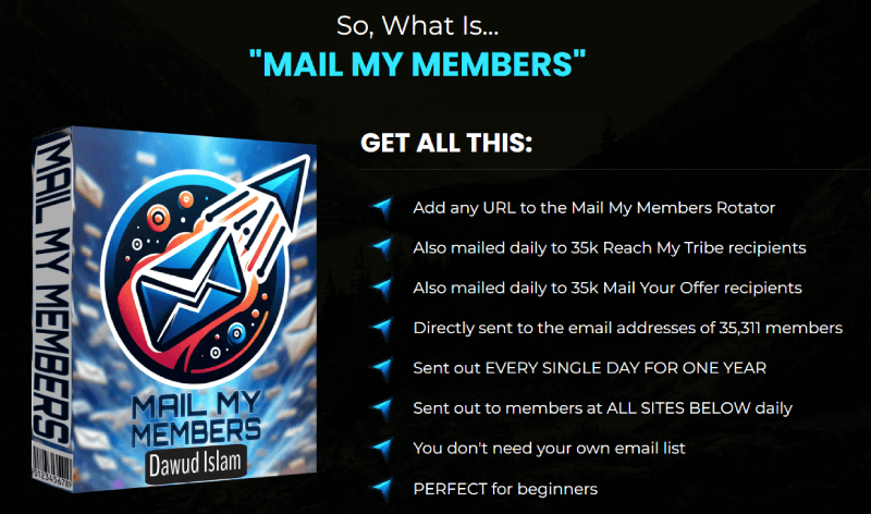 mail my members email offer